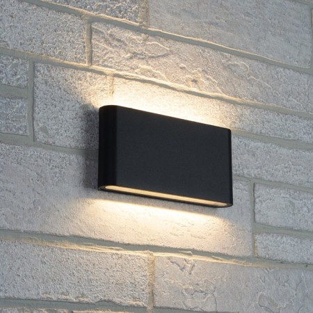 Street Feron DH505, IP54, LED, 8 W, 175x27x90 mm, black color is black