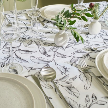 Baby Plant LEAVES 146x250 cm, 100% cotton, miter 164 g/m2-6