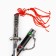 Souvenir dagger on a stand, on a sheath of a dragon, a handle in the shape of a light sword, 25 cm