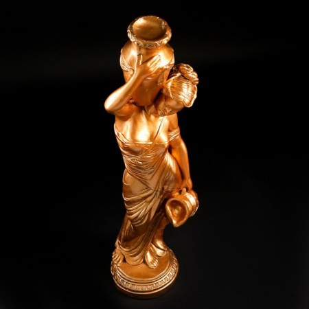 Фигура "Девушка с кувшином" бронза, 140см-5