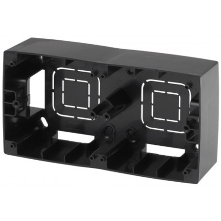 Box for overhead installation, 2 posts, era12, black