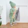 Assumes with a tin zipper, I am Basic Line, height 62-68 cm, green