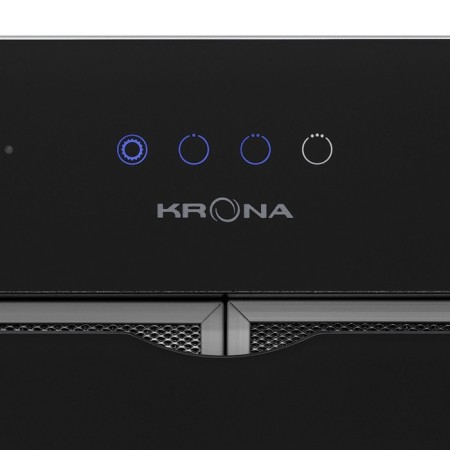 Exposure Krona Arven 900 Black S, built -in, 1180 m3/h, 3 speeds, 90 cm, black-8