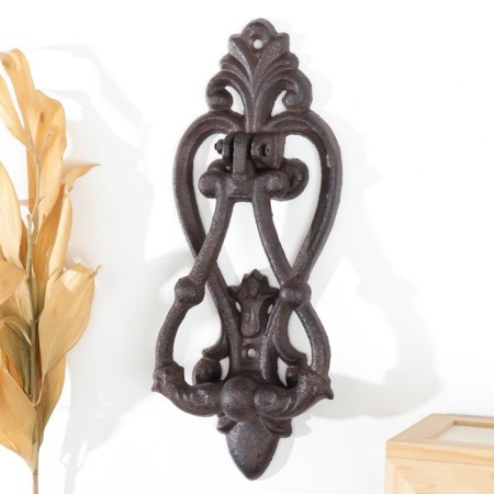 Door hammer cast iron "Patterns" 24x4x9 cm-1