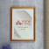 Photo frame Pine C15 21x30 cm, Mokko 3 (plastic screen)