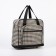 Lightning bag, with an increase, external pocket, beige color