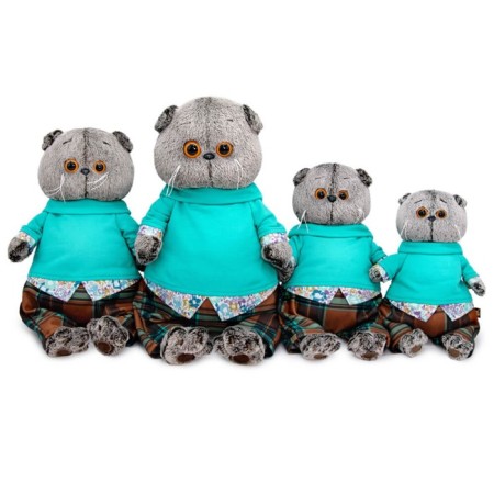 Soft toy "Basik in pants in a cage", 22 cm-3