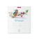 A notebook of 18 sheets in the Erichkrause "Birds" line, cover coated cardboard, an offset block 100% whiteness, mix