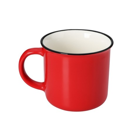 Porcelain shade "Dragon", 380 ml, red color-1