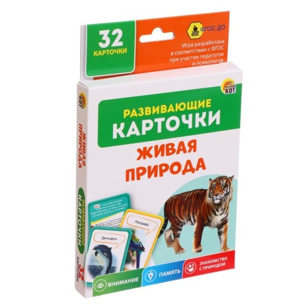 Developing cards "Living nature"