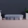 Organizer for storage, with a lid, 7 sections, 28 × 10.5 cm, the color is transparent