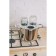 Sterilizer for glass jars, three -seater, hole D = 82 mm