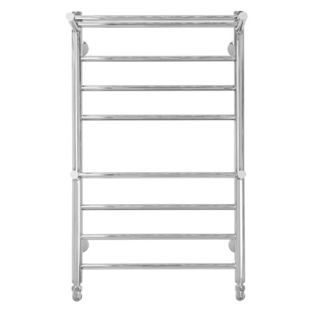 Water heated towel rail Domoterm "Medea" P8, 500x800 mm, 2 shelves, chrome-1