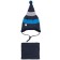 Knitted set for a boy: hat and snood, size 48