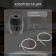 Kitchen mixer Zein Z1299, single -leaf, drawer, brass, black color