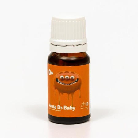 Aqua D3 Baby Vithetec drops for children, 10 ml-1