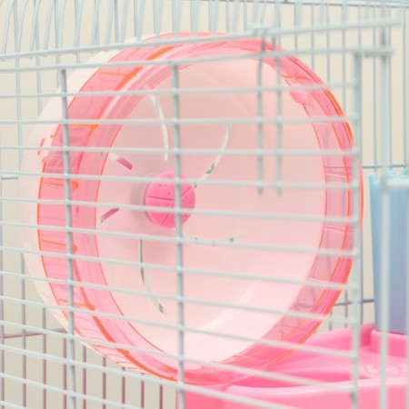 A cage for rodents "Pigzon", equipped with a lock, 37 x 27 x 30 cm, pink-5