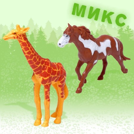 Animal figure "from all over the world-3", mix-4