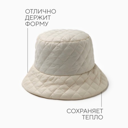 Panama Women's Minaku, Milk color, rr 56-58-2