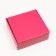 Self -charged box, red, 23 x 23 x 8 cm