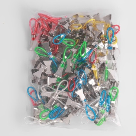 Clip for curtains, on a loop, 50 × 15 mm, colorful color-2