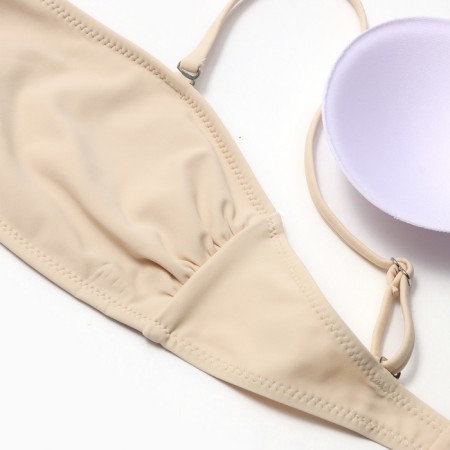 Separate Minaku swimsuit with top, milk color, size 48-4