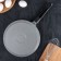 Pancake pan, d = 24 cm, plastic handle, anti -stick coating, light marble color