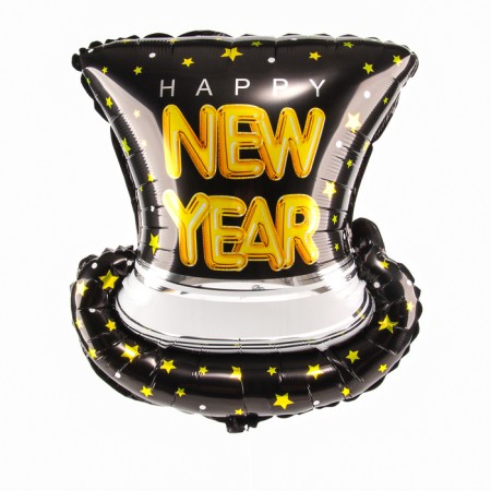 Foil ball 25 "New Year's Hat"-1