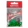 Feeder bead Namazu Soft Beads, PVC, D = 7 mm, round, dark green 20 pcs.