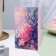 Postcard "Happy Birthday!" Congrev, embossing, pink-lilac color, 12.5 x 19.4 cm