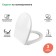 IDDIS 142PPS0i31 toilet seat, microlyphone, polypropylene, white