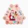 Box for confectionery with PVC lid "Winter Post", 18 x 4 cm, New Year