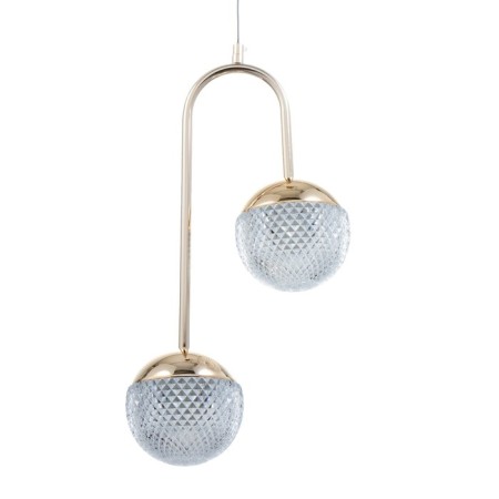 Lamp Bayerlux "Jaso" 2hLED 40W gold 23x12x43 cm-6