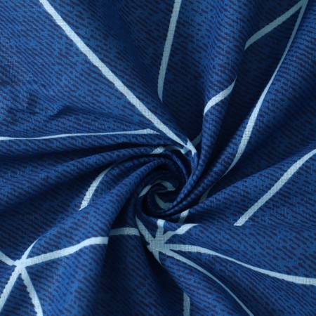 A sheet on the elastic band atra 180x200x20, polygons of T-blue is 120g/m, HL100%-2