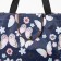 Folding bag on the button, waterproof, the color is blue