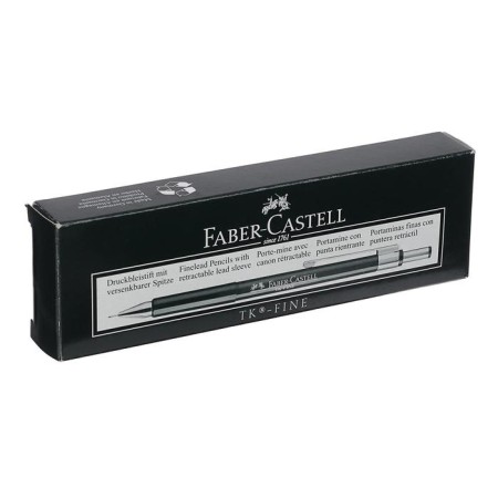 Mechanical professional pencil 0.35 mm Faber-Castell TK®-Fine 9713 with an eraser-1