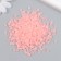 Glass beads 6/0 "coral" shines UV 450 g