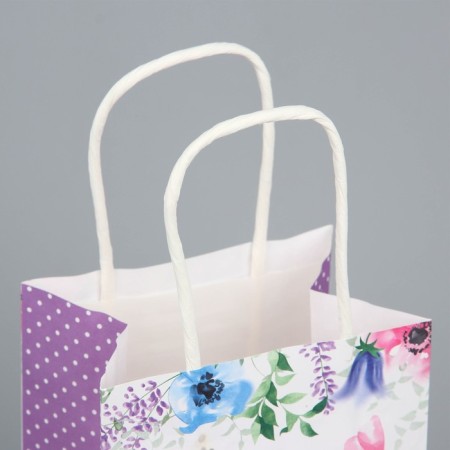 Gift Crafts, Packaging, “For you”, flowers, 12 x 21 x 9 cm-5