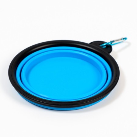 Folding bowl, blue, 350 ml, 13 cm-2