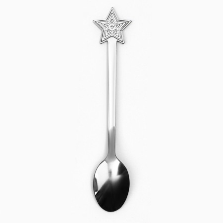 Spoon with a molding handle "Fairytale", 13 x 2.5 cm-3