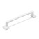 Cappio RSC038, zinc, m/o 128 mm sloping handle, white color