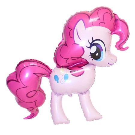 Foil ball 40 "pony", pink color