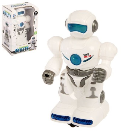 Wanderer robot, light and sound effects, works from batteries