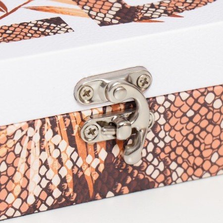 Casket tree "Snake leather" to leatherette 5.5x24x17 cm-1