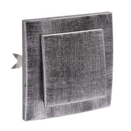 Switch "Elect" VS 16-131-hour, 6 A, 1 key, hidden, black color under silver