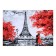 Picture on the canvas "Love. Paris" 50*70 cm