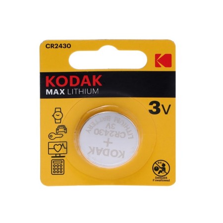 Battery lithium Kodak Max, CR2430-1BL, 3B, blister, 1 pc.