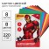 Cardboard Color, A4, 8 sheets, 8 colors, non -mercenary, bilateral, in the folder, 220 g/m², Avengers