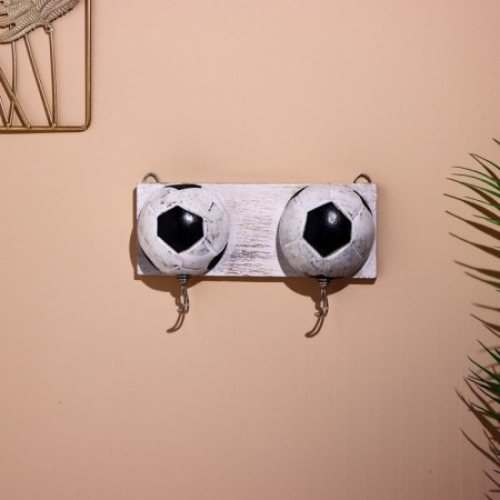 Ban "Football" wood (2 hooks) 25 cm