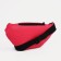 Lightning waist bag, external pocket, fuchsia color
